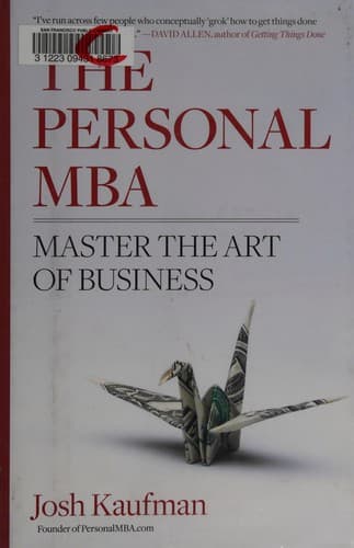 Cover of The Personal MBA